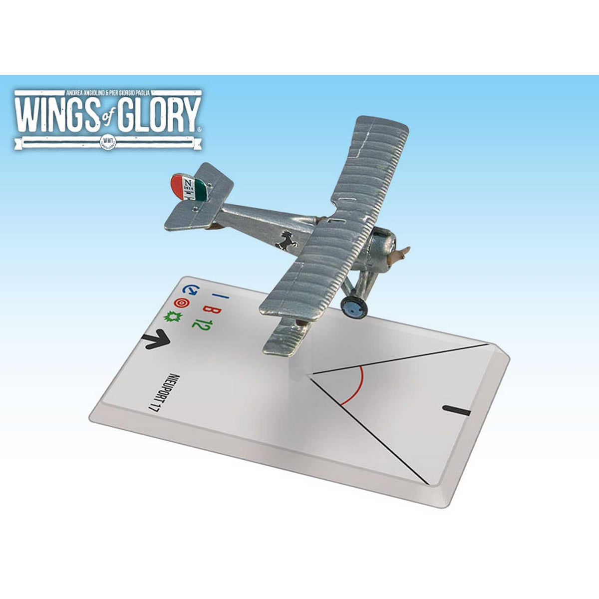 Wings of Glory WWI Nieuport 17 Baracca Board Game by Ares Games 1