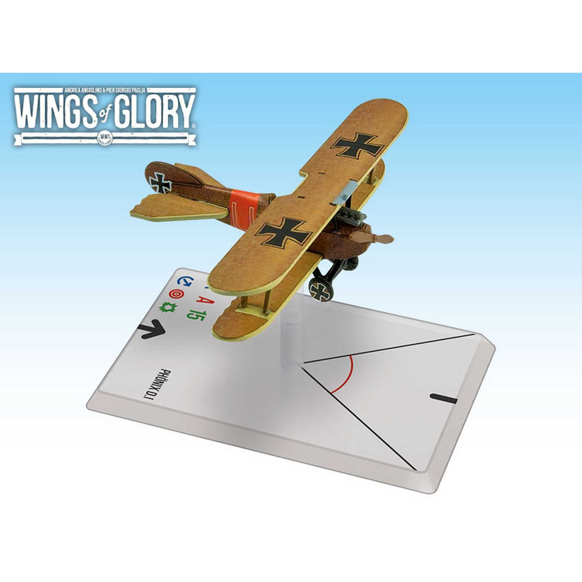 Wings of Glory WWI Phonix D I Urban Board Game by Ares Games 1