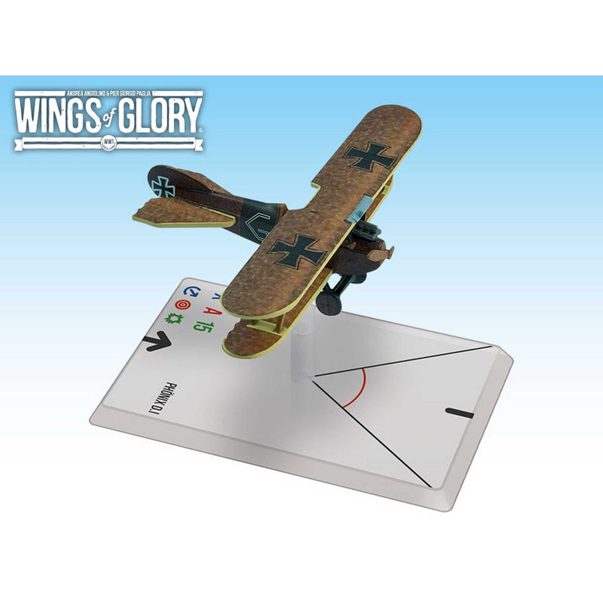Wings of Glory WWI Phonix D I Gruber Board Game by Ares Games 1