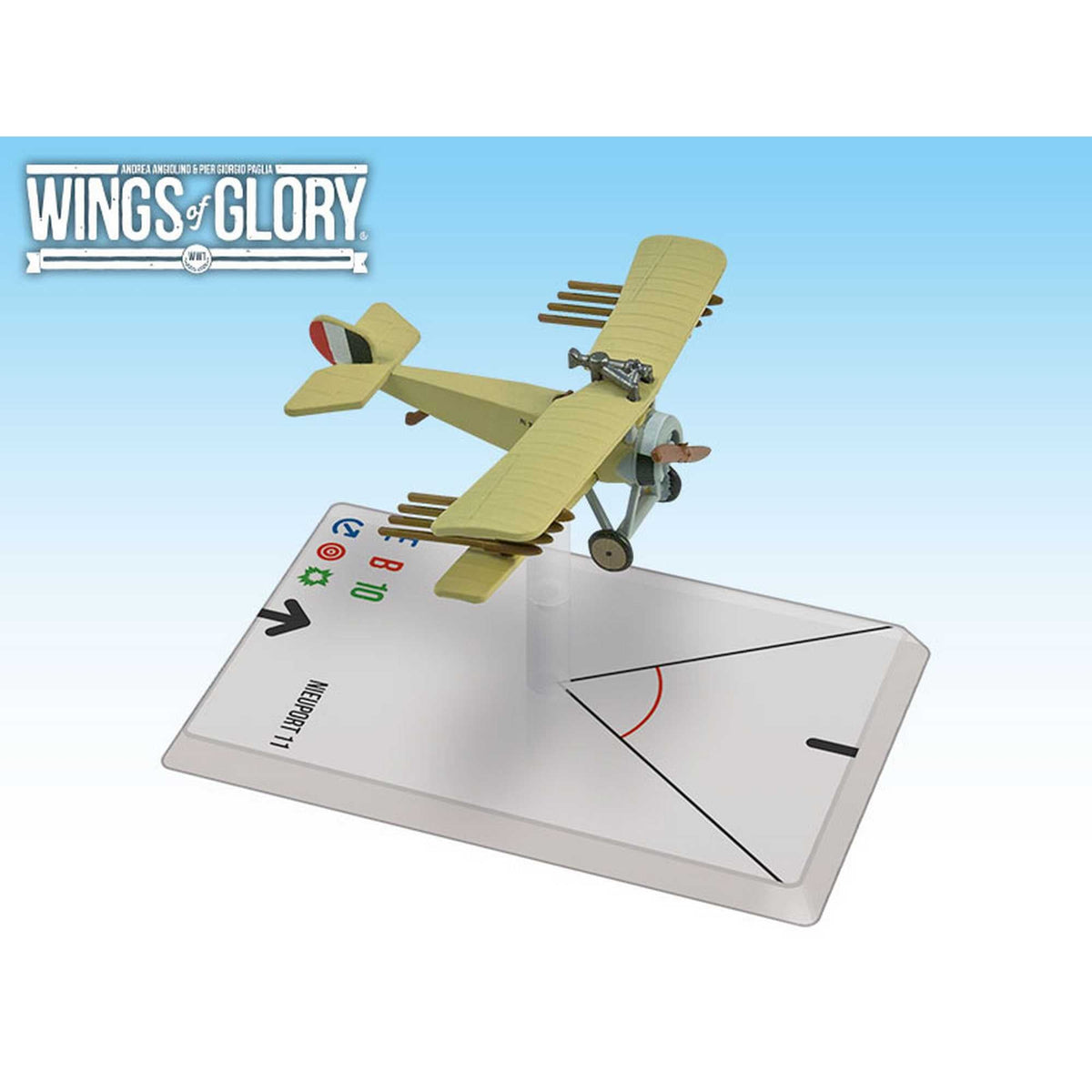 Wings of Glory WWI Nieuport 11 Ancillotto Board Game by Ares Games 1