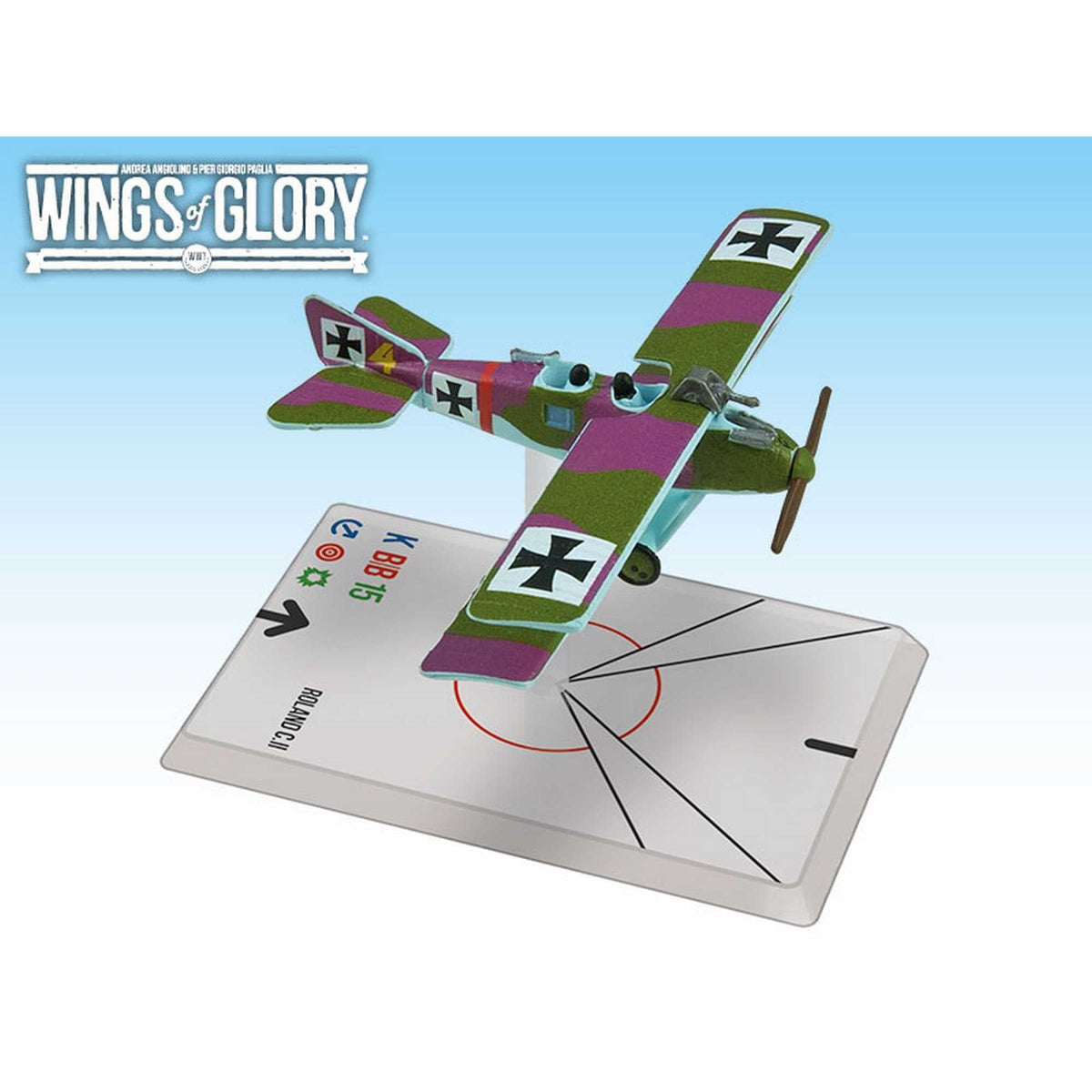 Wings of Glory WWI Roland C II Luftstreitkrafte Board Game 1