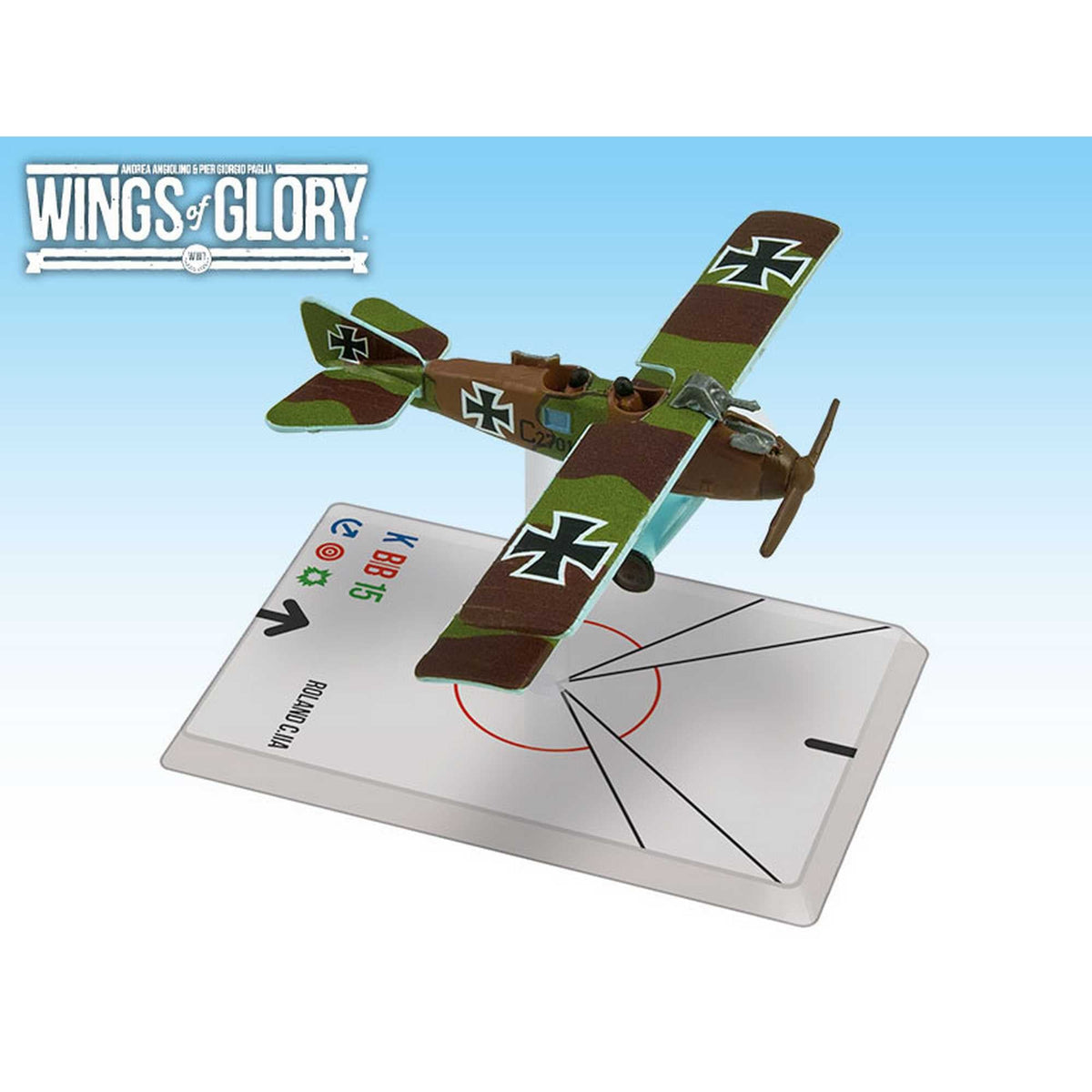 Wings of Glory WWI Roland C IIA FFA 292B Board Game by Ares Games 1