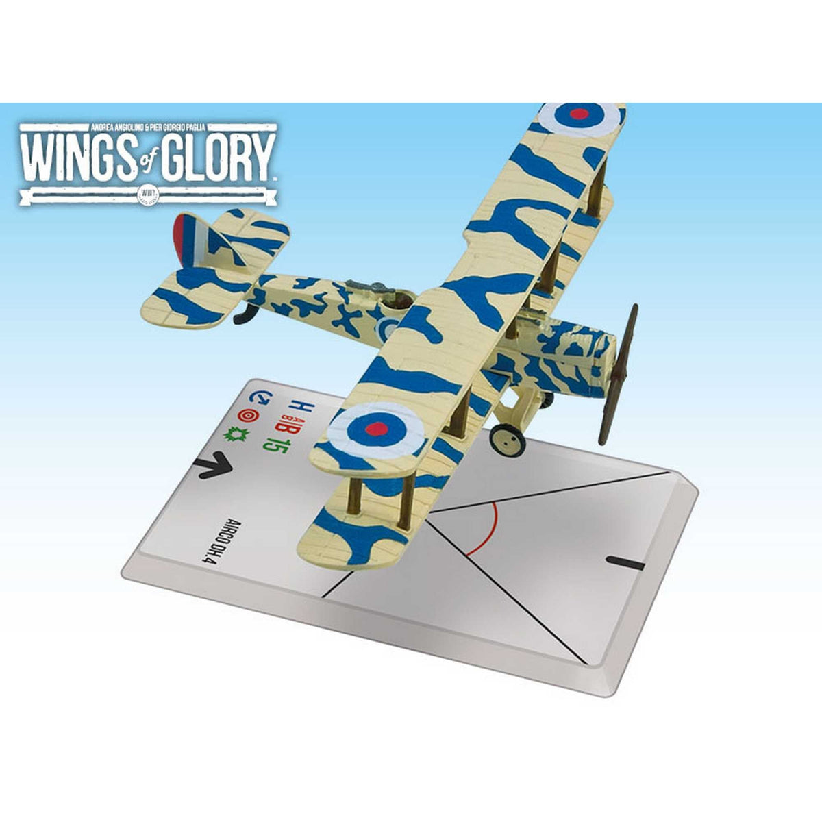 Wings of Glory WWI Airco DH 4 Cotton Betts Board Game by Ares Games 1
