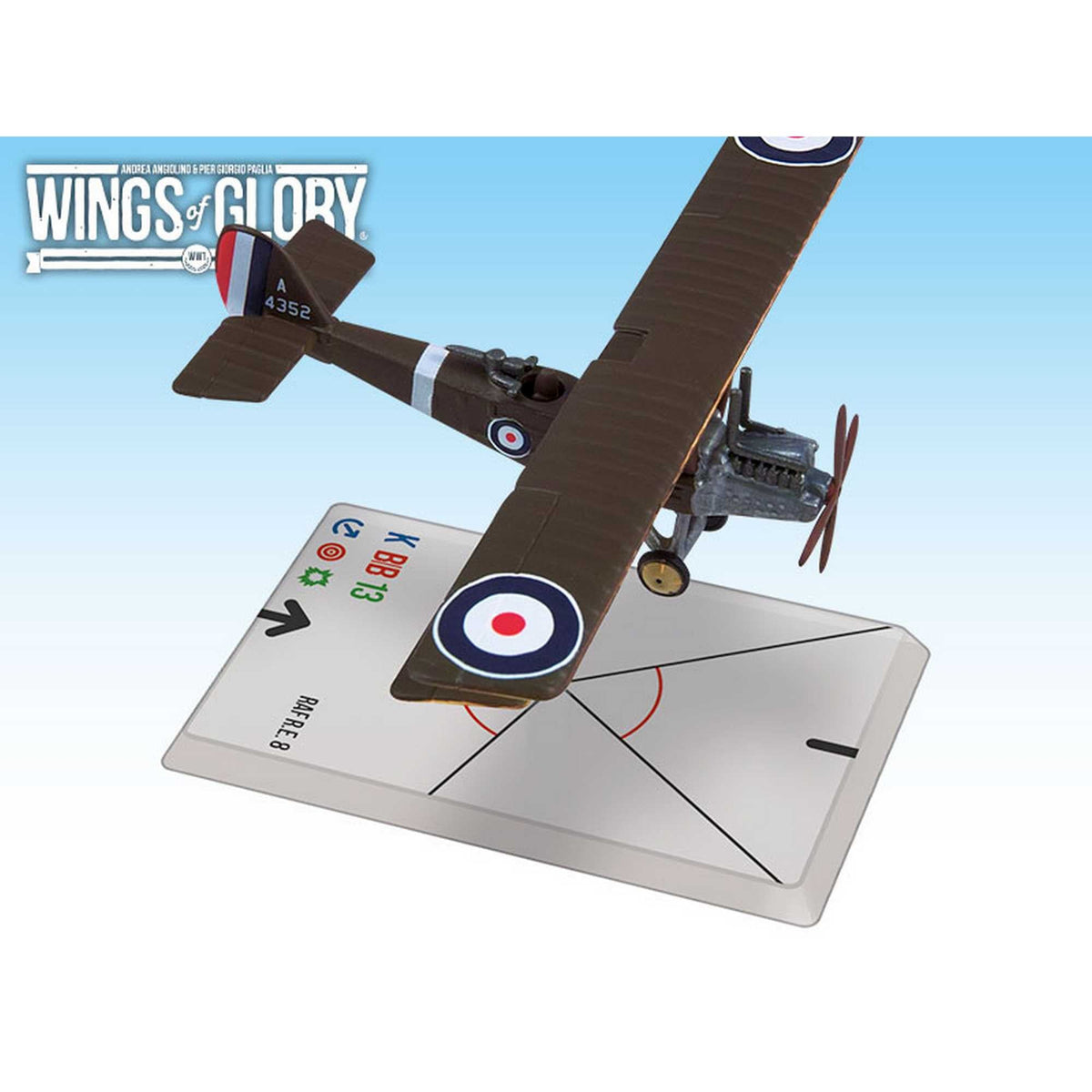 Wings of Glory WWI RAF R E 8 30 Squadron Board Game by Ares Games 1