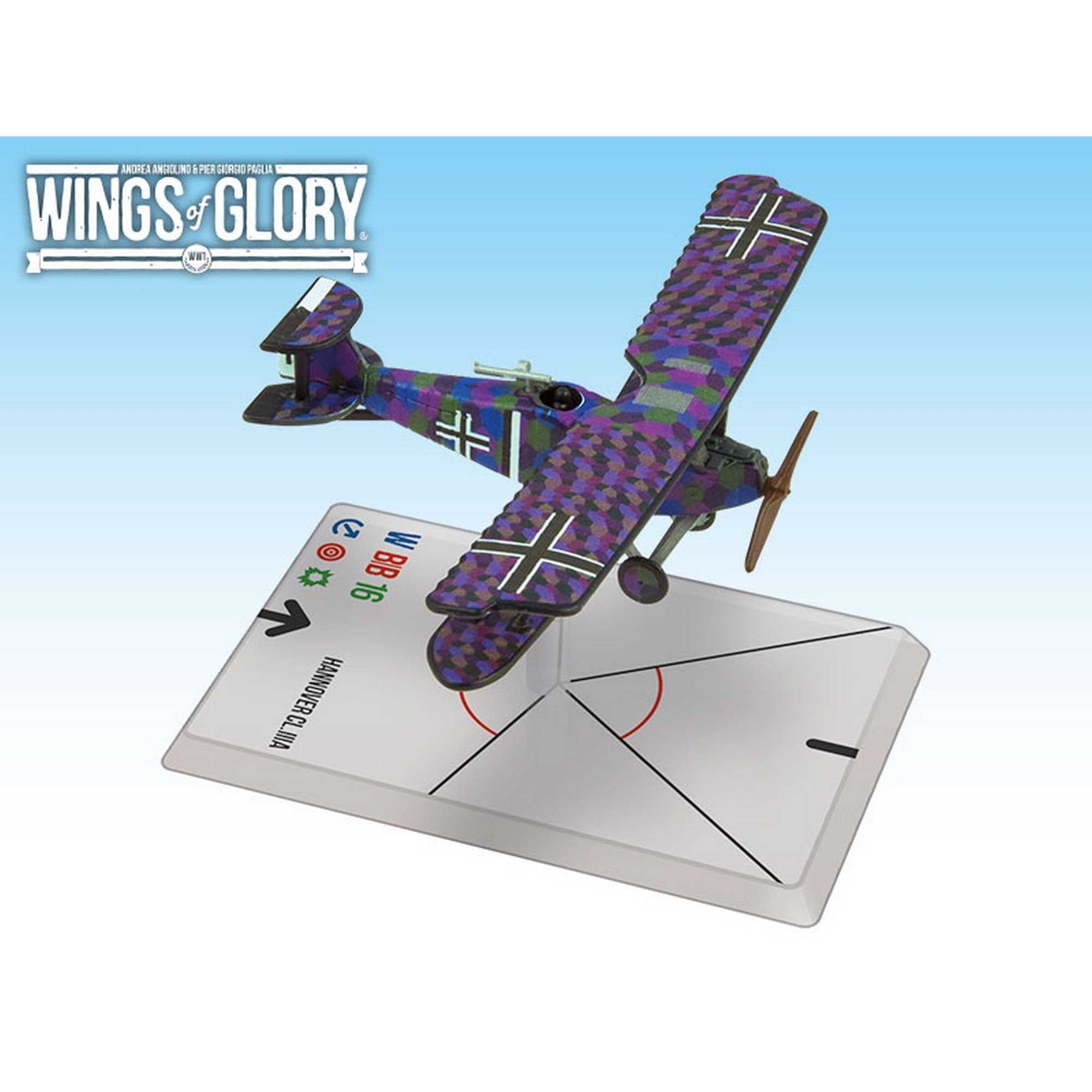 Wings of Glory WWI Hannover CL Iiia Baur Von Hengl Board Game 1