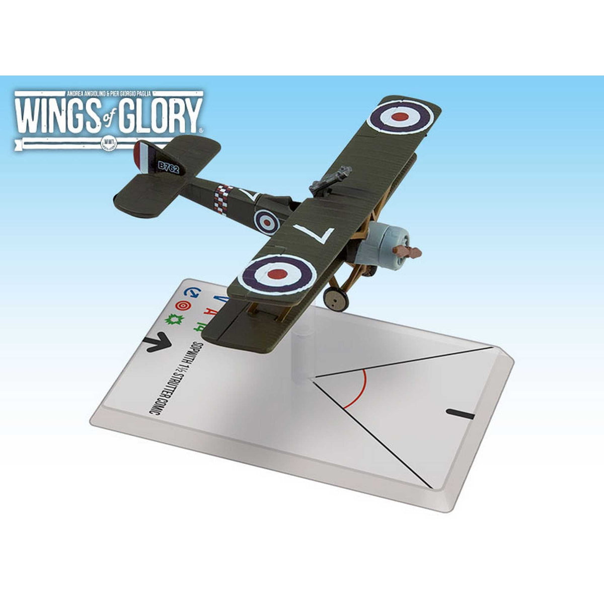 Wings of Glory WWI Sopwith 112 Strutter Comic 78 Squadron Board Game 1