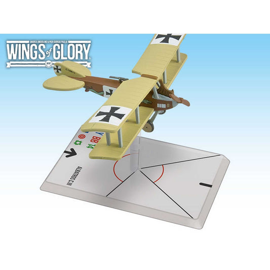 Wings of Glory WWI Albatros C III Bohme Ladermacher Board Game 1