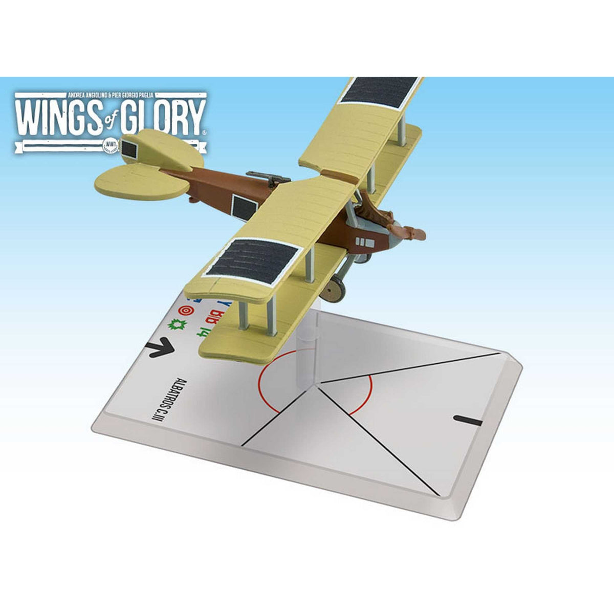 Wings of Glory WWI Albatros C III Meinecke Board Game by Ares Games 1