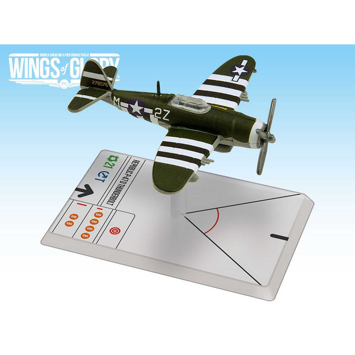 Wings of Glory Wwii Republic P 47D Thunderbolt Mohrle Board Game 1