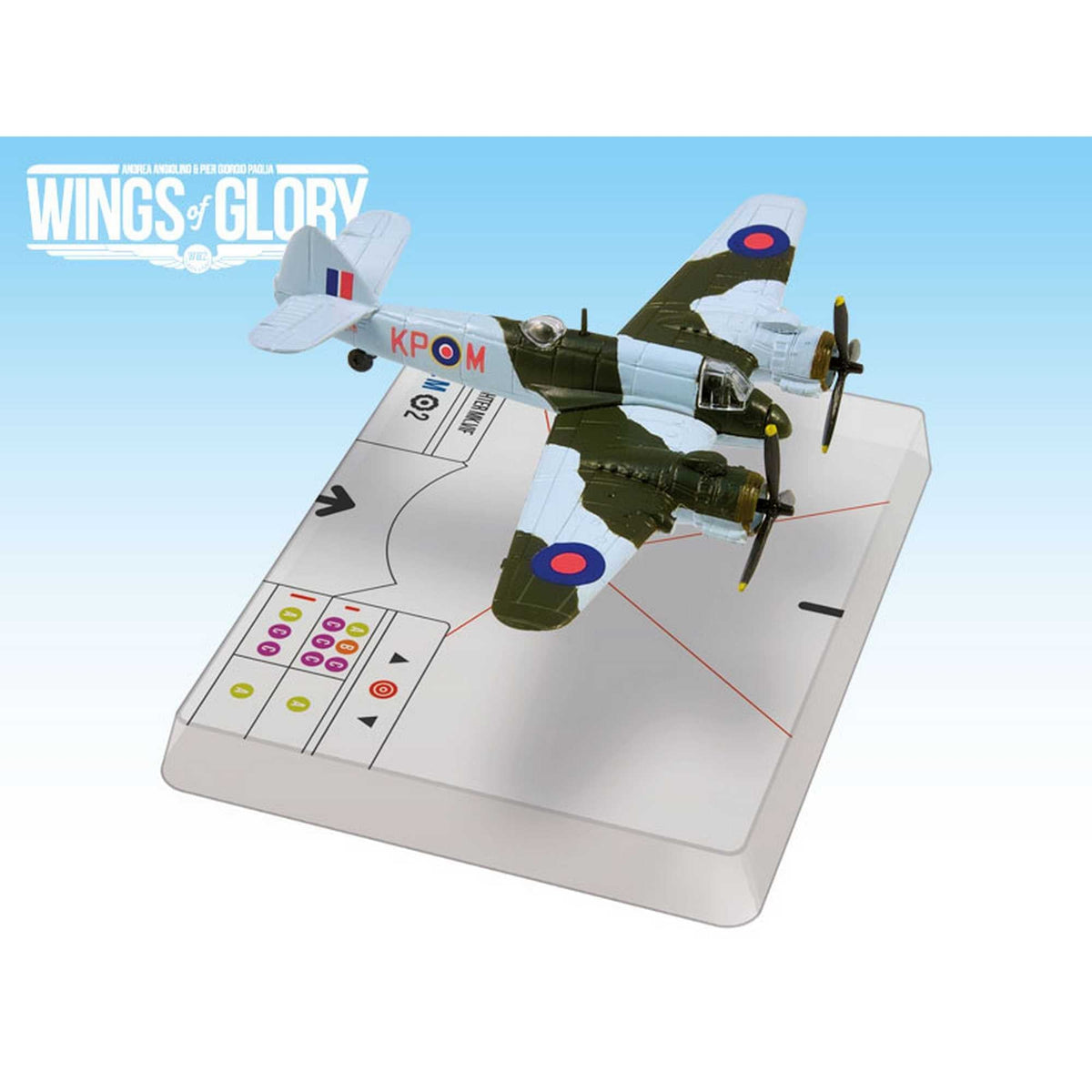 Wings of Glory Wwii Bristol Beaufighter MK VIF Davoud Board Game 1