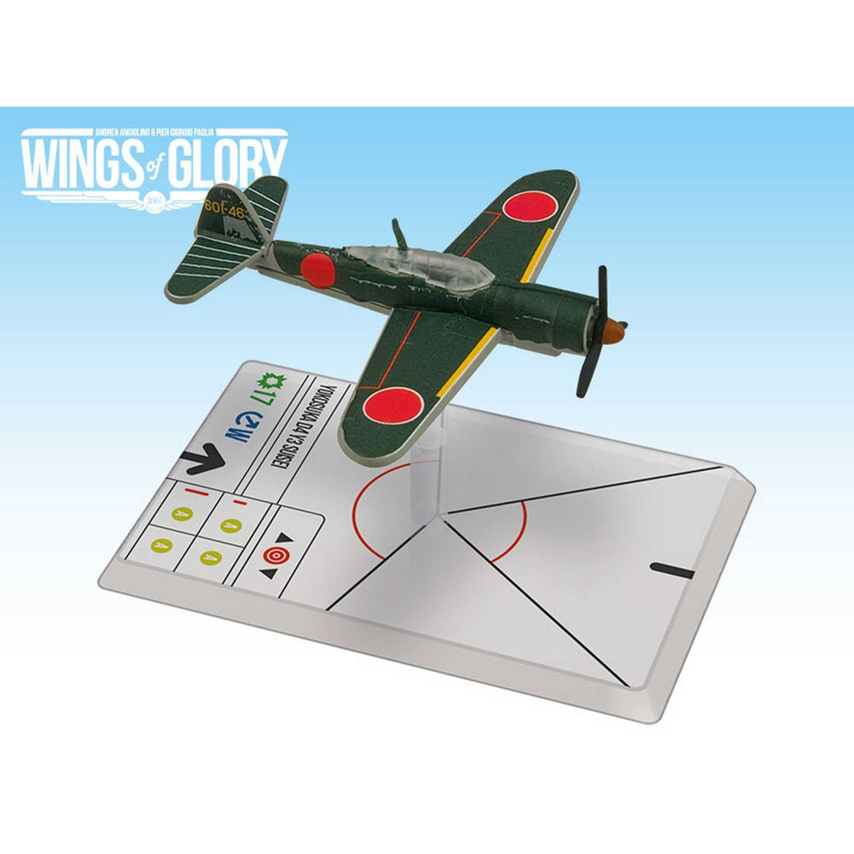 Wings of Glory Wwii Yokosuka D4y1 Kokutai 601 Board Game by Ares Games 1