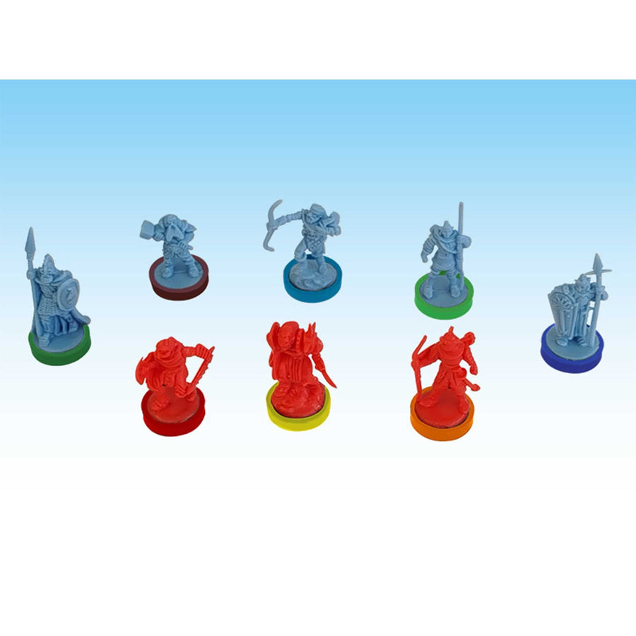 War of the Ring Colored Plastic Rings Core Set Gaming Accessory by Ares 1