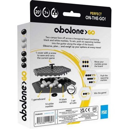 Abalone Go Strategic Board Game 2