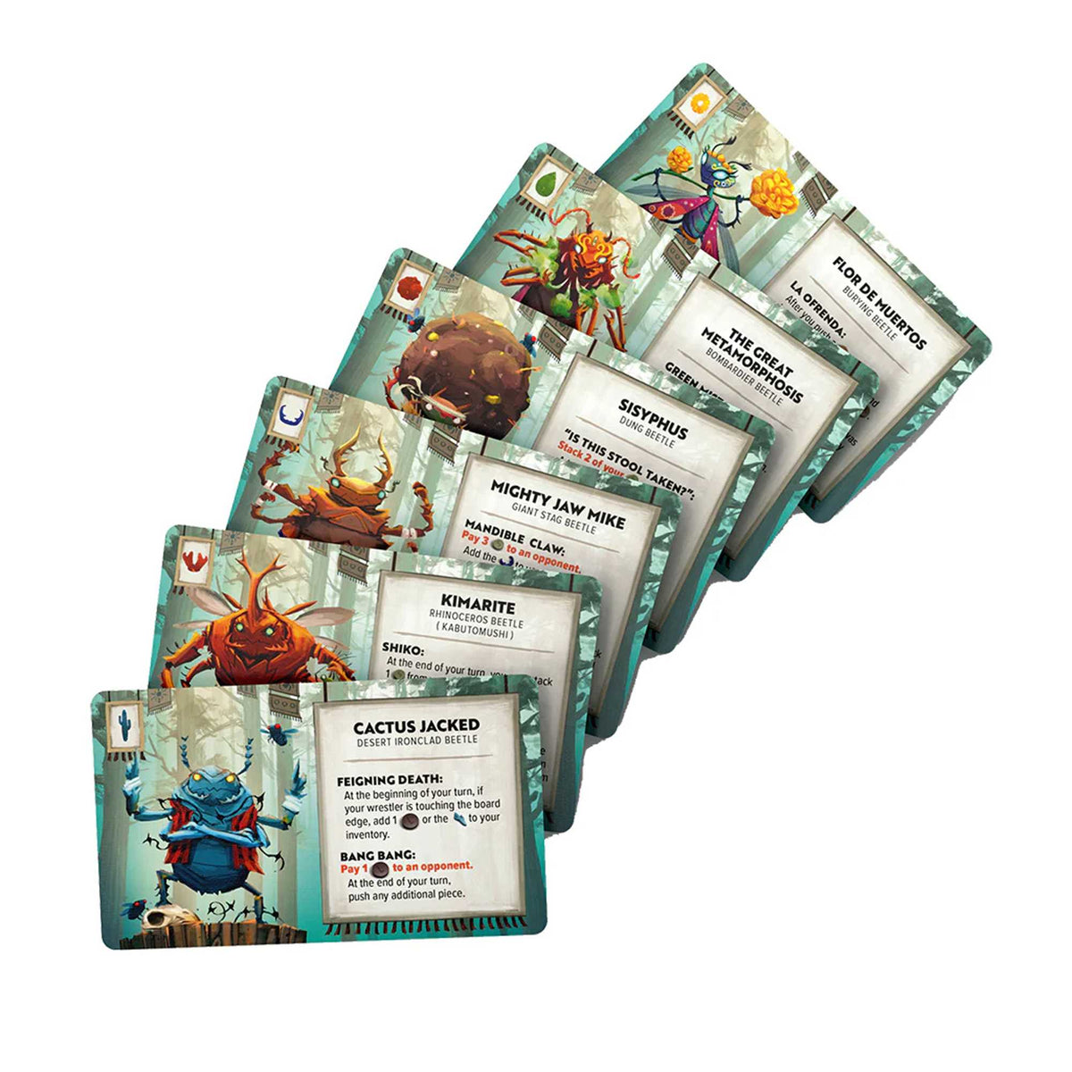 Kabuto Sumo Beetle Brawl Board Game by Allplay 6