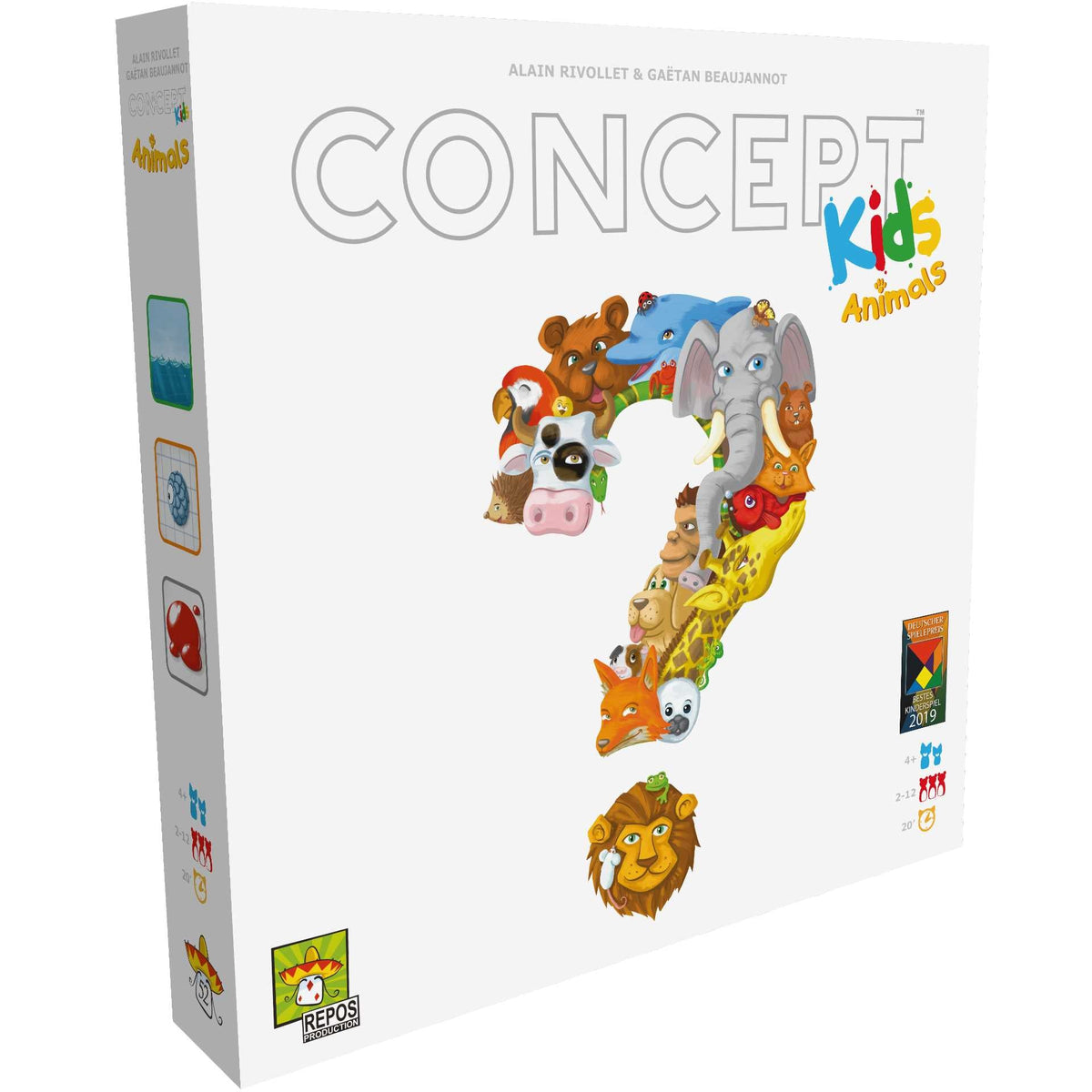 Concept Kids Animals Board Game by Repos 1
