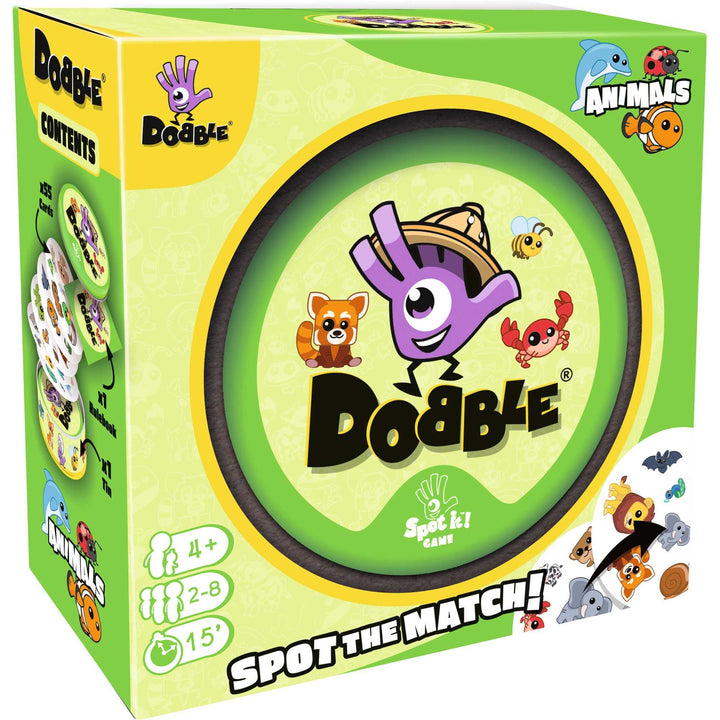 Dobble Animals Board Game by Zygomatic 1