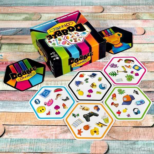 Dobble Connect Board Game by Zygomatic 3