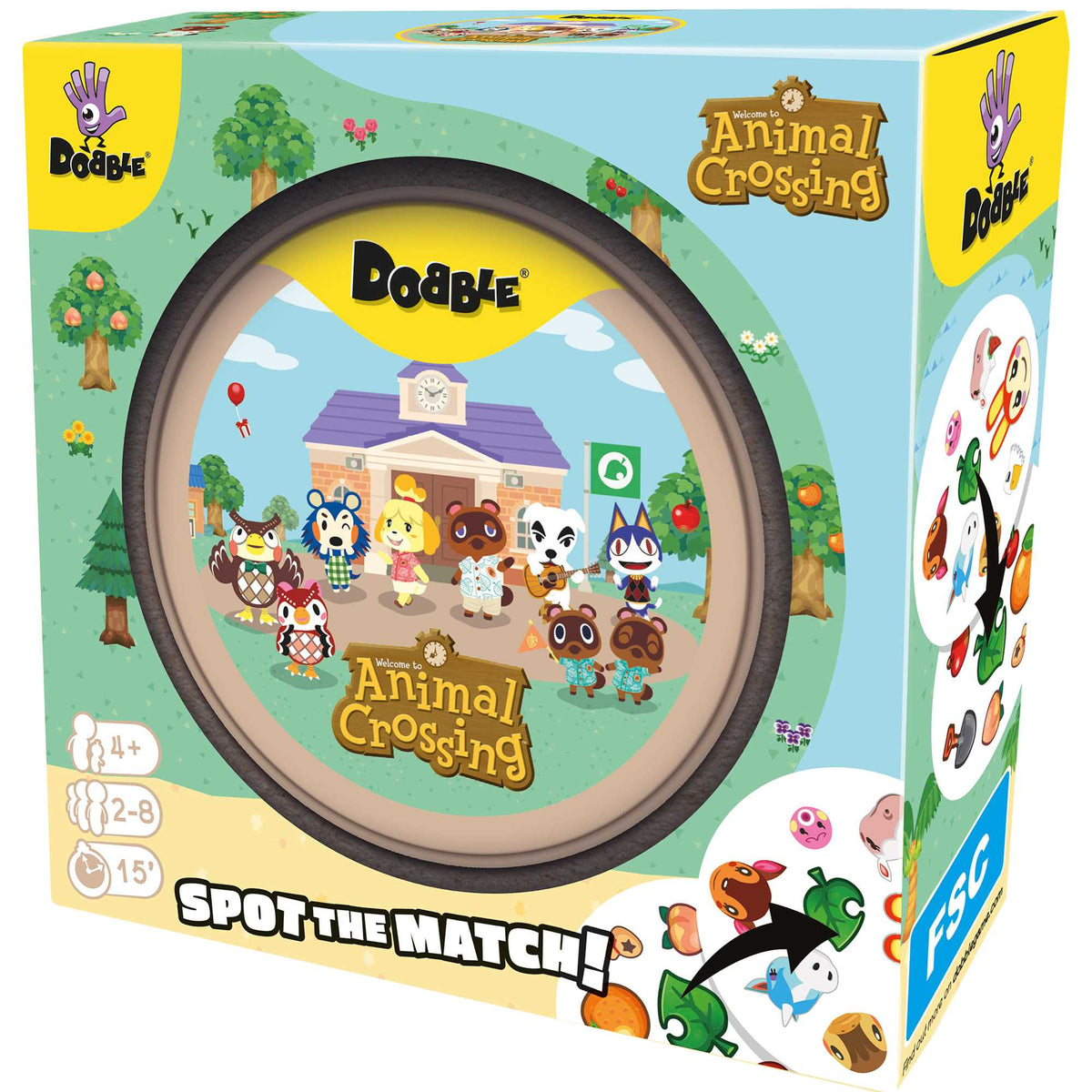 Dobble Animal Crossing Board Game by Zygomatic 2