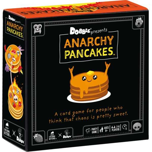 Dobble Anarchy Pancakes Clutch Box Board Game by Zygomatic 1