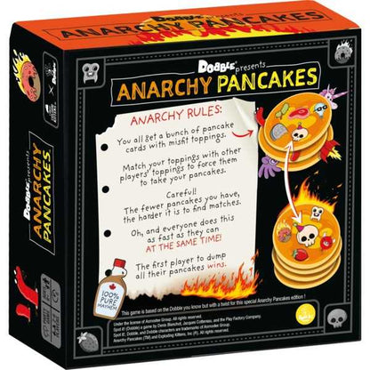 Dobble Anarchy Pancakes Clutch Box Board Game by Zygomatic 2