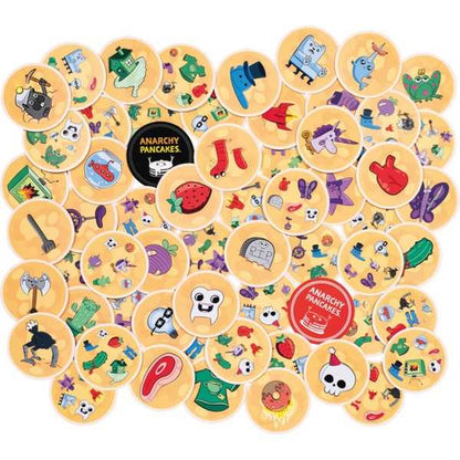 Dobble Anarchy Pancakes Clutch Box Board Game by Zygomatic 4