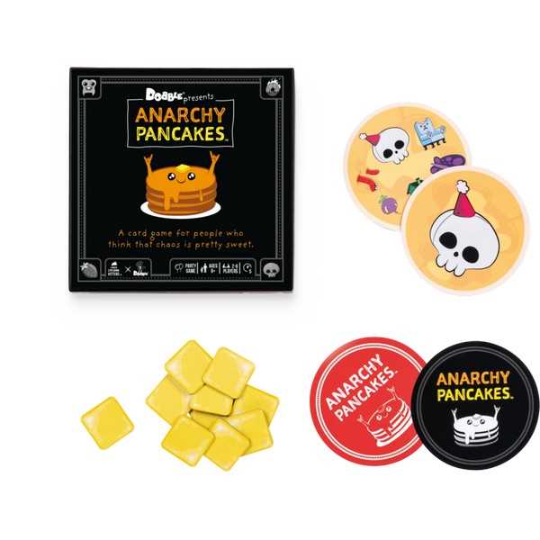Dobble Anarchy Pancakes Clutch Box Board Game by Zygomatic 6