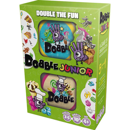 Dobble Junior Edition Card Game For 2-5 Players Ages 4+ 1