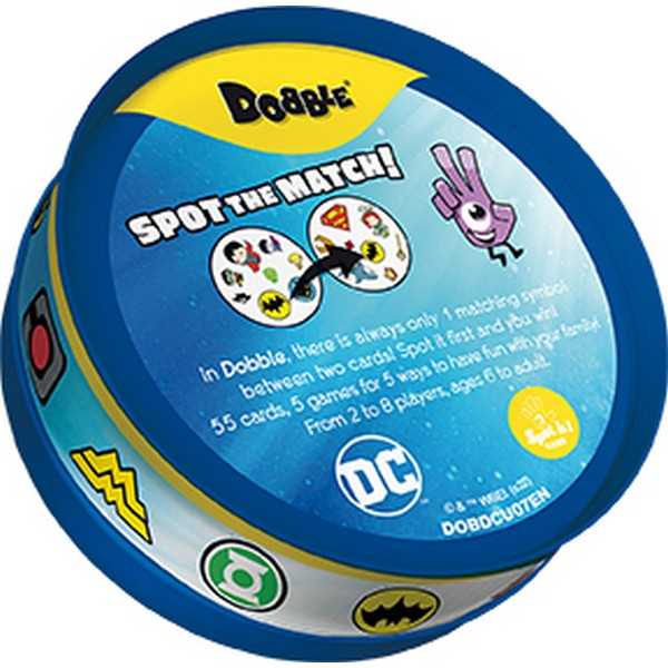 Dobble DC Universe Spot It! Family Party Card Game 4