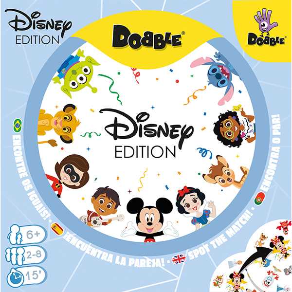 Dobble Disney Spot It Card Matching Game 3