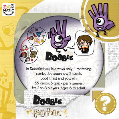 Dobble Harry Potter Spot It Card Matching Game 3