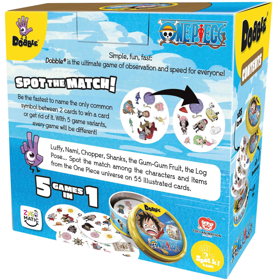 Dobble One Piece Eco Sleeve Board Game by Zygomatic 2