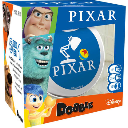 Dobble Pixar Spot It Card Matching Game 1