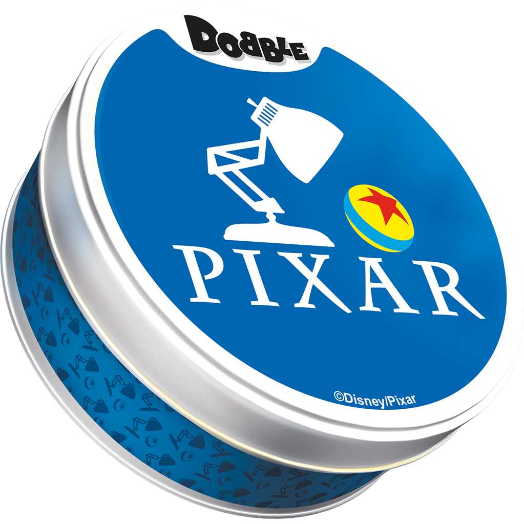 Dobble Pixar Spot It Card Matching Game 3