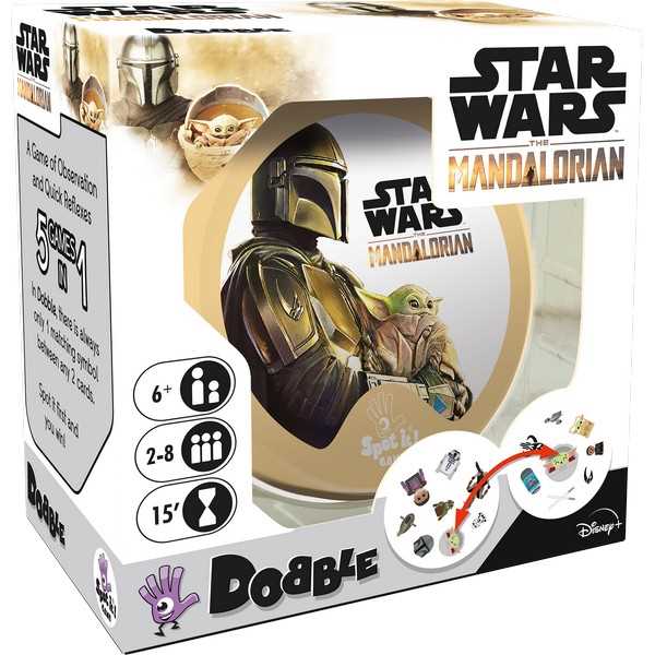Dobble Star Wars Mandalorian Spot It Card Matching Game 1
