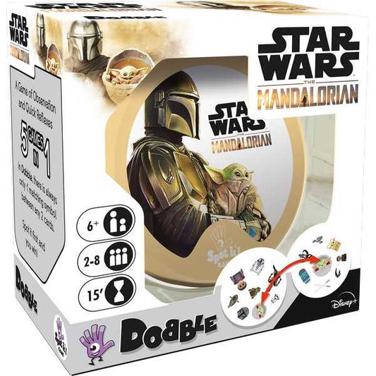 Dobble Star Wars Mandalorian Spot It Card Matching Game 1