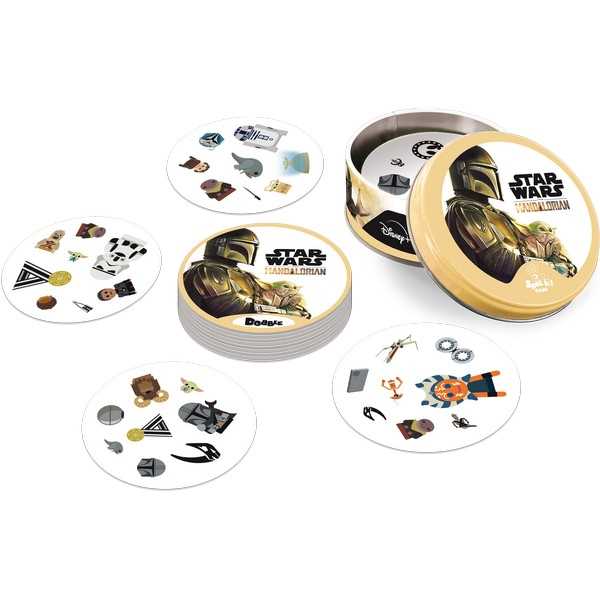 Dobble Star Wars Mandalorian Spot It Card Matching Game 4