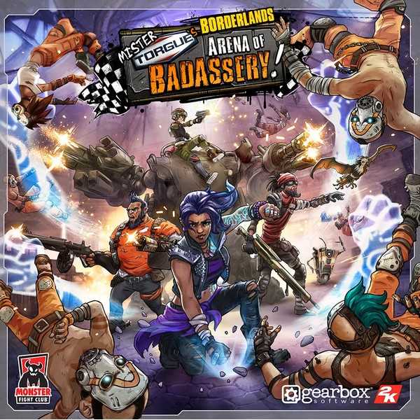 Borderlands Mister Torgues Arena of Badassery Board Game Cooperative Strategy