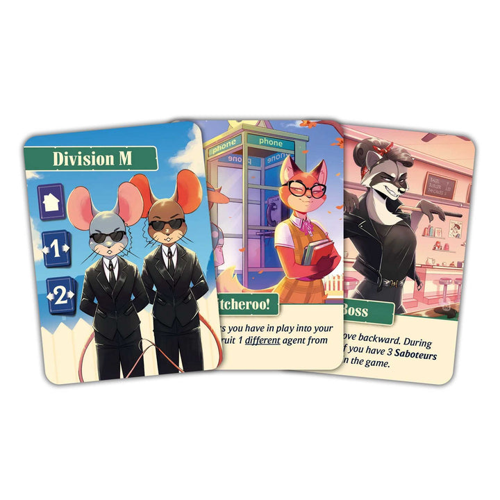 Agent Avenue Division M Board Game Expansion