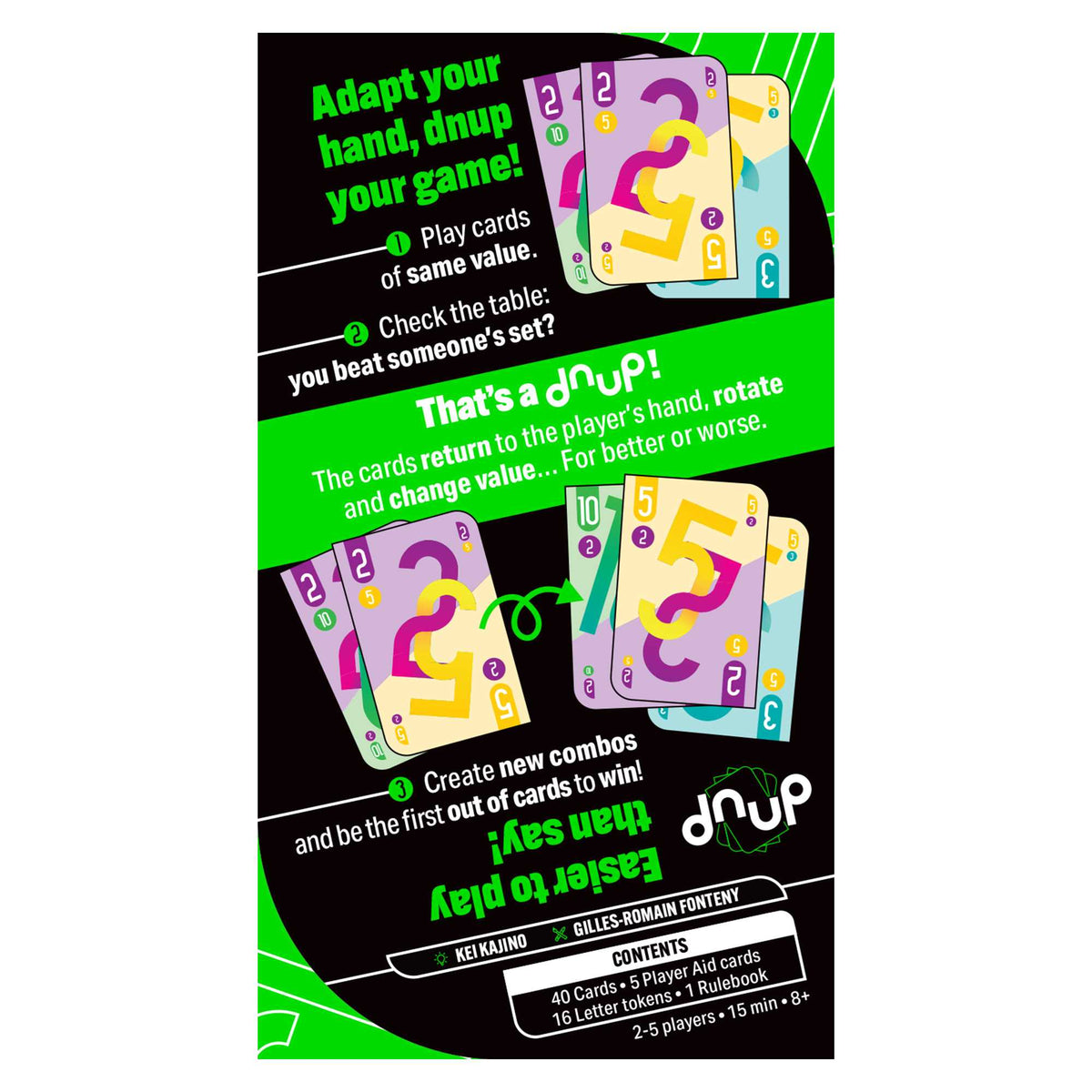 dnup Board Game by Space Cowboys 3