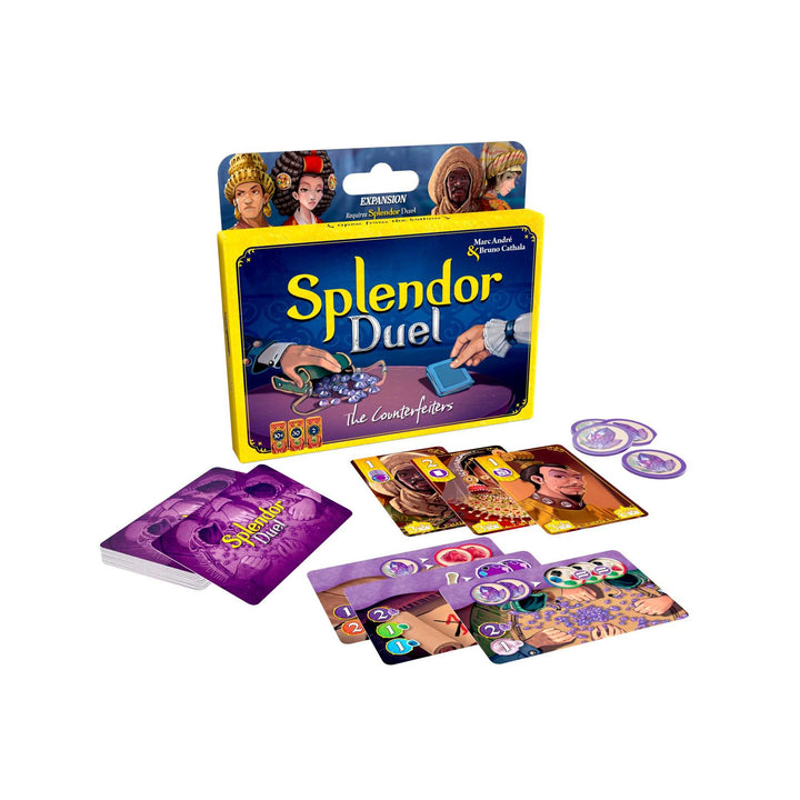 Splendor Duel The Counterfeiters Board Game Expansion