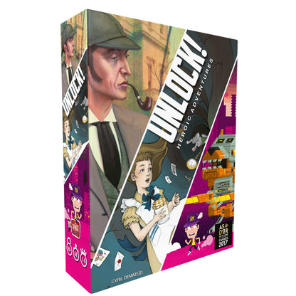 Unlock 5 Heroic Adventures Board Game by Space Cowboys 1
