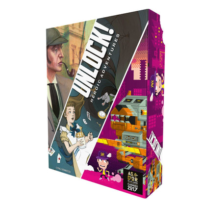 Unlock 5 Heroic Adventures Board Game by Space Cowboys 2