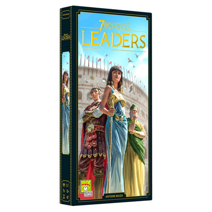 7 Wonders 2nd Edition Leaders Expansion Board Game Strategic Fun 1