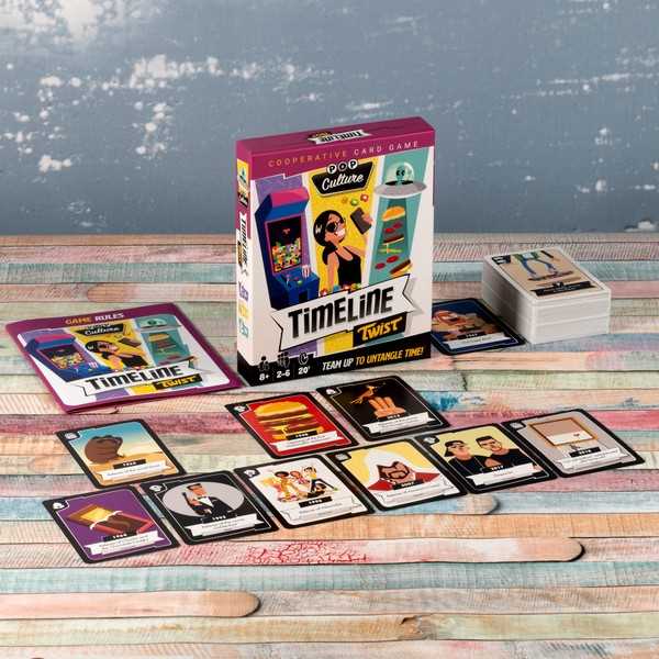 Timeline Twist Pop Culture Edition Test Your Chronological Knowledge Cooperative Trivia 7