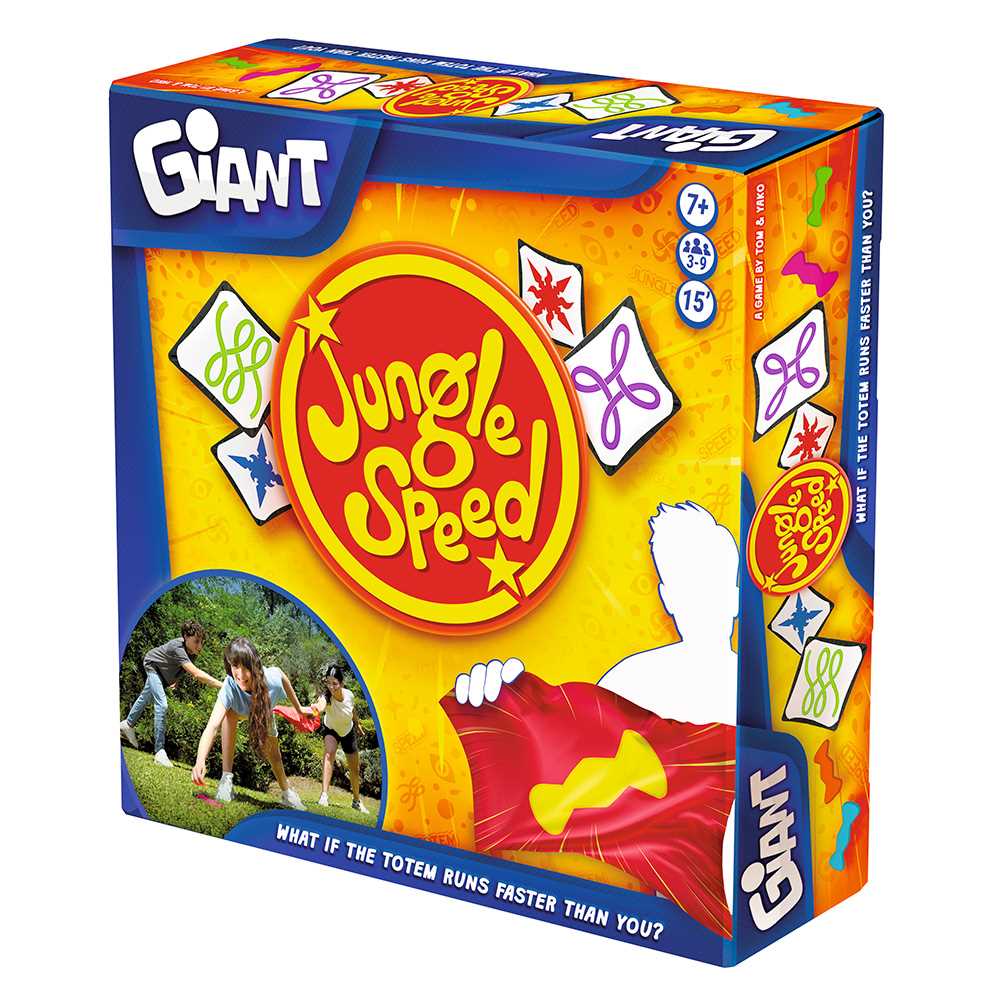 Jungle Speed Giant Board Game by Zygomatic 1