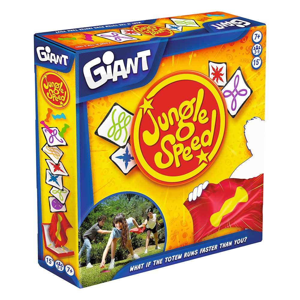 Jungle Speed Giant Board Game by Zygomatic 2
