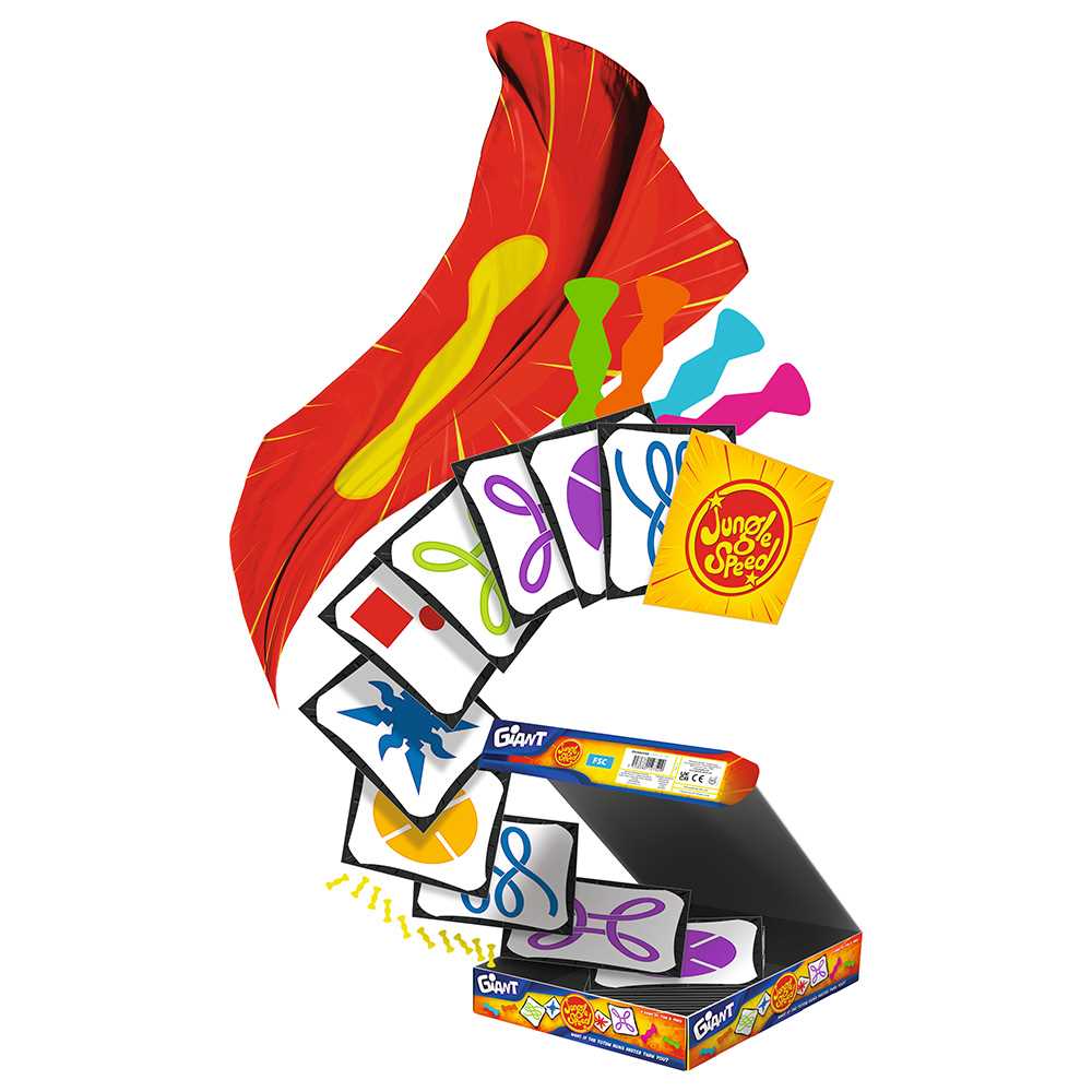 Jungle Speed Giant Board Game by Zygomatic 3