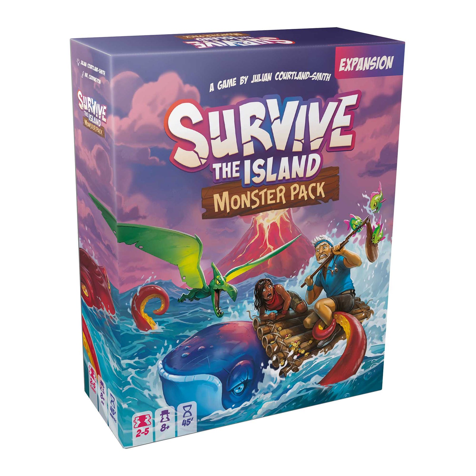 Monster Pack Survive The Island Exp Board Game by Zygomatic 1