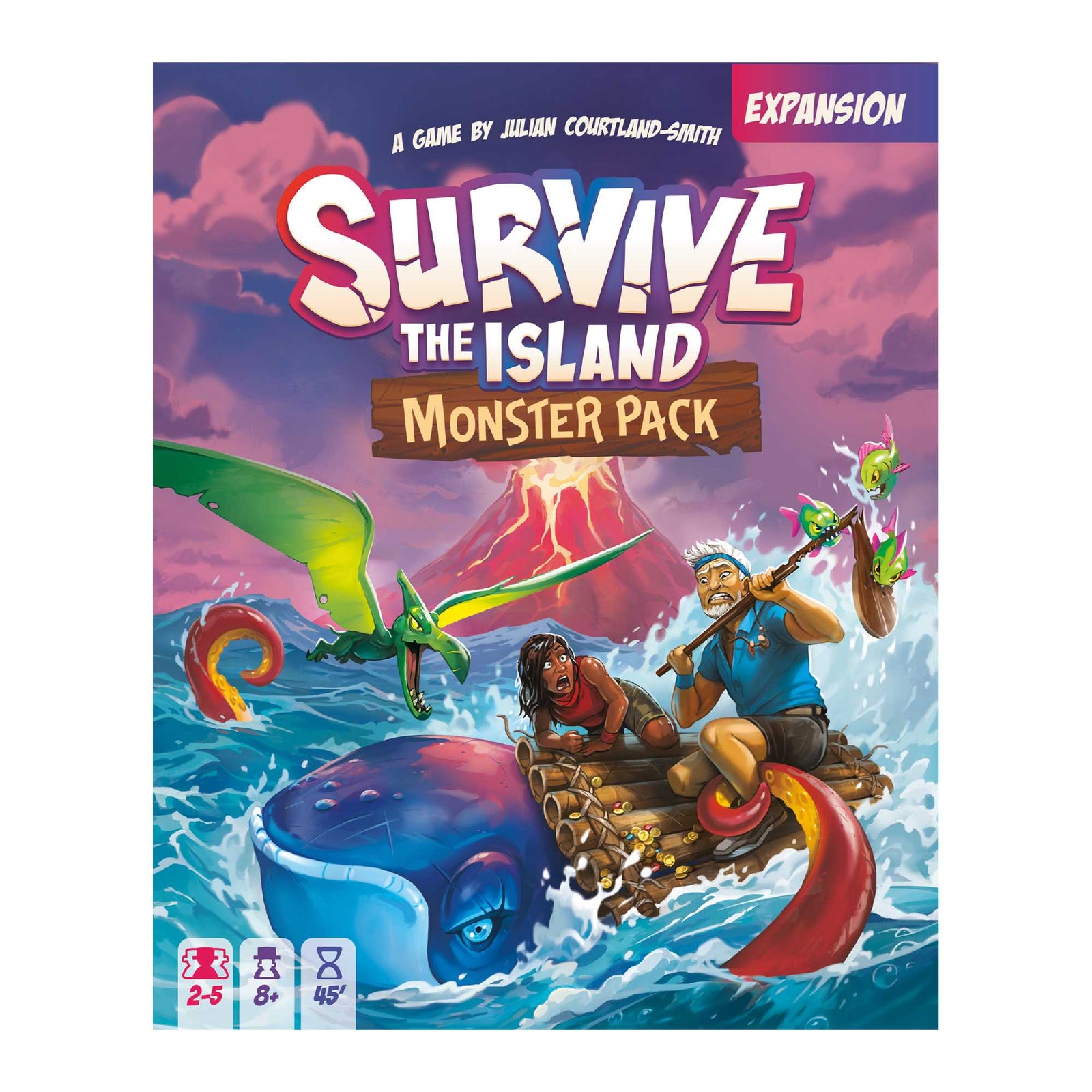 Monster Pack Survive The Island Exp Board Game by Zygomatic 4