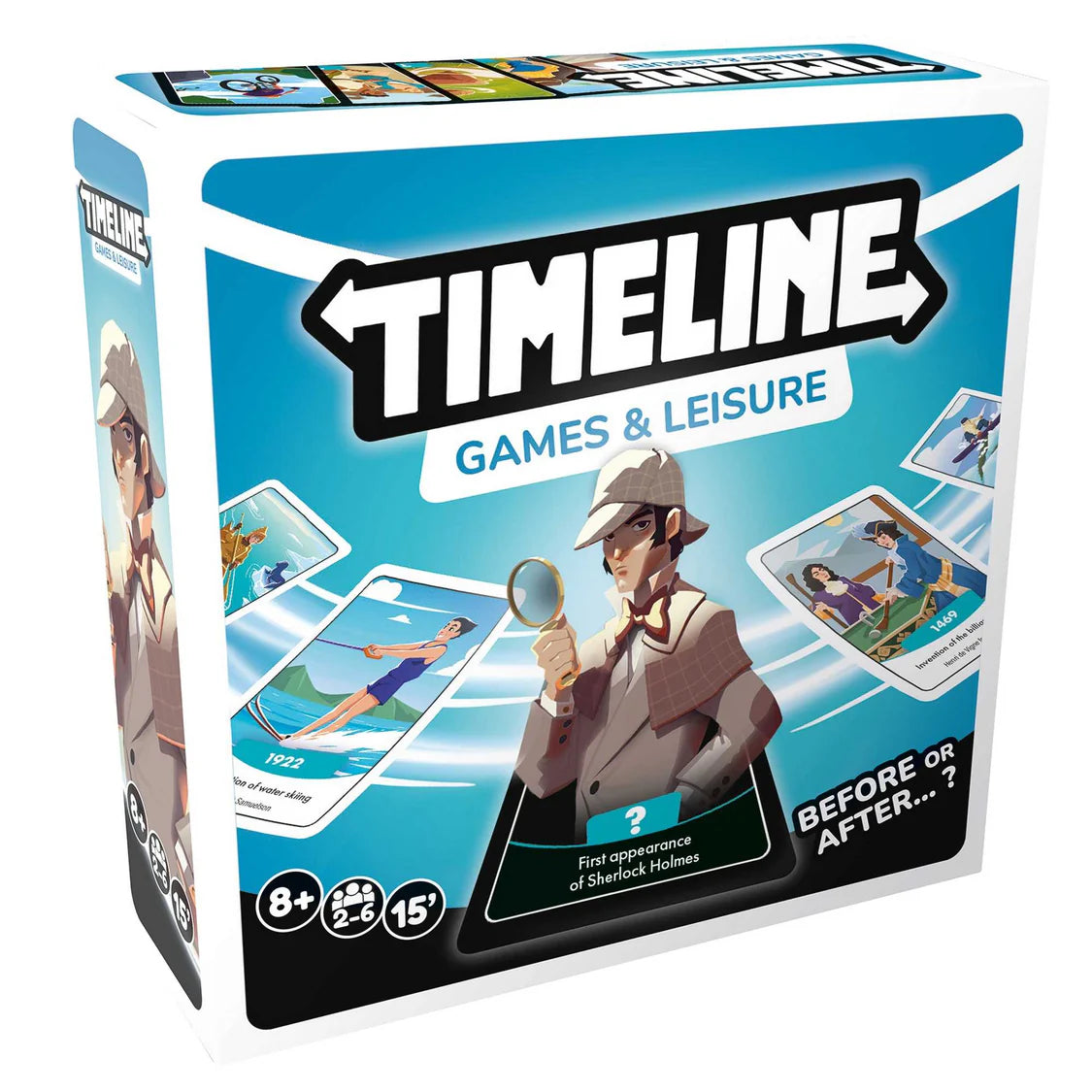 Timeline Games and Leisure Clutch Box Card Game